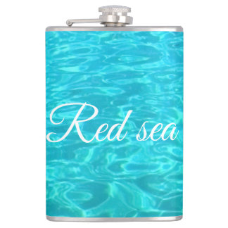 エジプトの紅海の紺碧の海水 フラスク