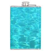 エジプトの紅海の紺碧の海水 フラスク (裏面)