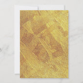 エジプトの結婚テーマ 招待状 (裏面)