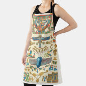 エジプトの絵文字オールオーバープリントエプロン エプロン (インサイチュ)