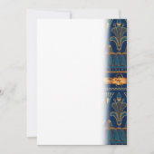 エジプトの絵文字金ゴールド甲虫ゴールデングリッター セーブザデート (正面)