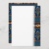 エジプトの絵文字金ゴールド甲虫ゴールデングリッター セーブザデート (正面/裏面)