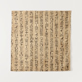 エジプトの絵文字:シームグランジレス魔法 タペストリー (正面)