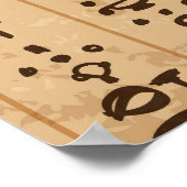 エジプトの絵文字:シームグランジレス魔法 ポスター (角)