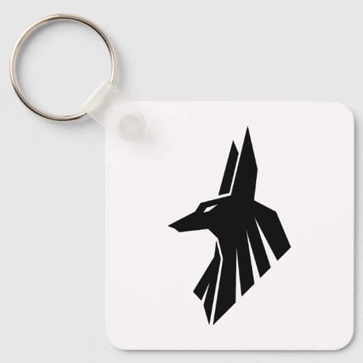 エジプトの絵文字 – Anubis キーホルダー (正面)