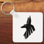 エジプトの絵文字 – Anubis キーホルダー (正面)