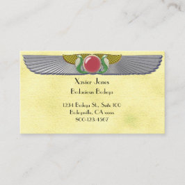 エジプトの翼付きディスク1パーソナライズされた名刺 名刺