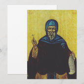 エジプトの聖アンソニー 招待状 (正面/裏面)