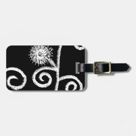 エジプトの花模様 ラゲッジタグ