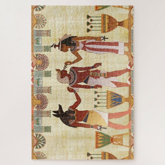 エジプトの芸術 ジグソーパズル (縦)