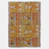 エジプトの芸術 スローブランケット (正面縦)