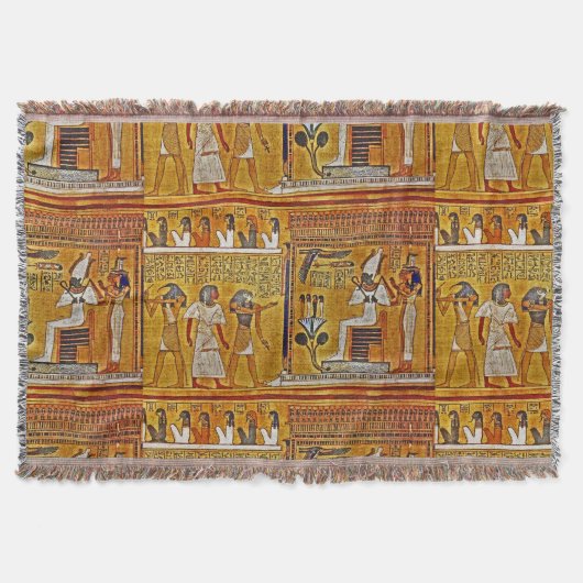 エジプトの芸術 スローブランケット (正面)