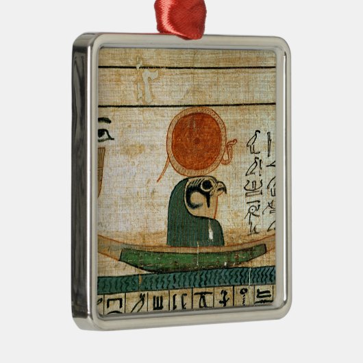 エジプトの葬式のパピルス メタルオーナメント (右)