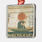 エジプトの葬式のパピルス メタルオーナメント (左)