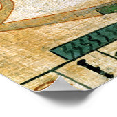 エジプトの葬式牧歌詩 ポスター (角)