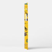 エジプトの要素、アヌビス、ピラミッドのパターン。 Case-Mate iPhoneケース (裏面 / 右)