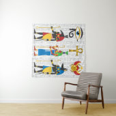 エジプトの記号 タペストリー (インサイチュ(横))