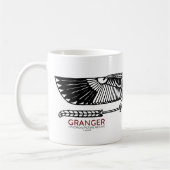 エジプトの記号: ハゲタカ コーヒーマグカップ (左)