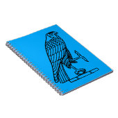 エジプトの記号: 《鳥》ハヤブサ ノートブック (右側)