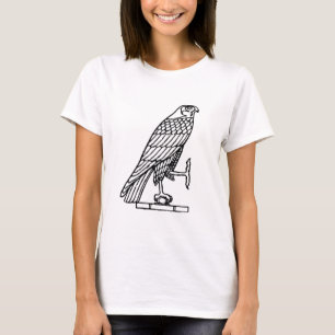 エジプトの記号: 《鳥》ハヤブサ Tシャツ