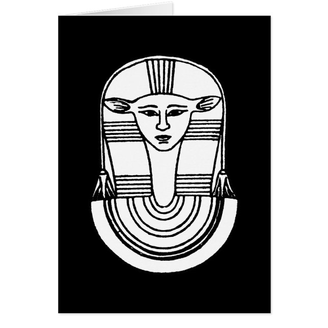 エジプトの記号: Hathor (正面)