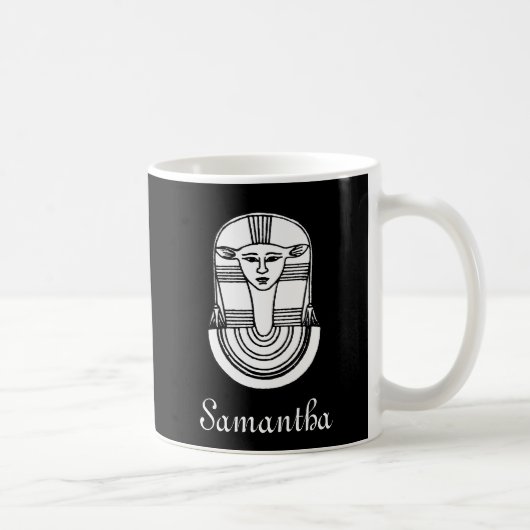 エジプトの記号: Hathor コーヒーマグカップ (右)