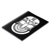 エジプトの記号: Hathor ノートブック (左側)