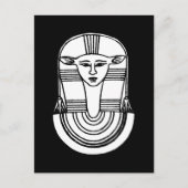 エジプトの記号: Hathor ポストカード (正面)