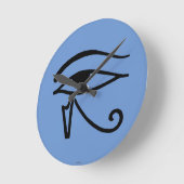 エジプトの記号: Utchat ラウンド壁時計 (傾斜)