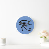 エジプトの記号: Utchat ラウンド壁時計 (ホーム)