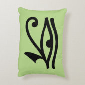 エジプトの記号: Wedjat アクセントクッション (裏面(縦))