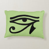 エジプトの記号: Wedjat アクセントクッション (裏面)