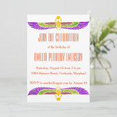 エジプトの誕生日パーティーへの招待 招待状 (スタンド正面)