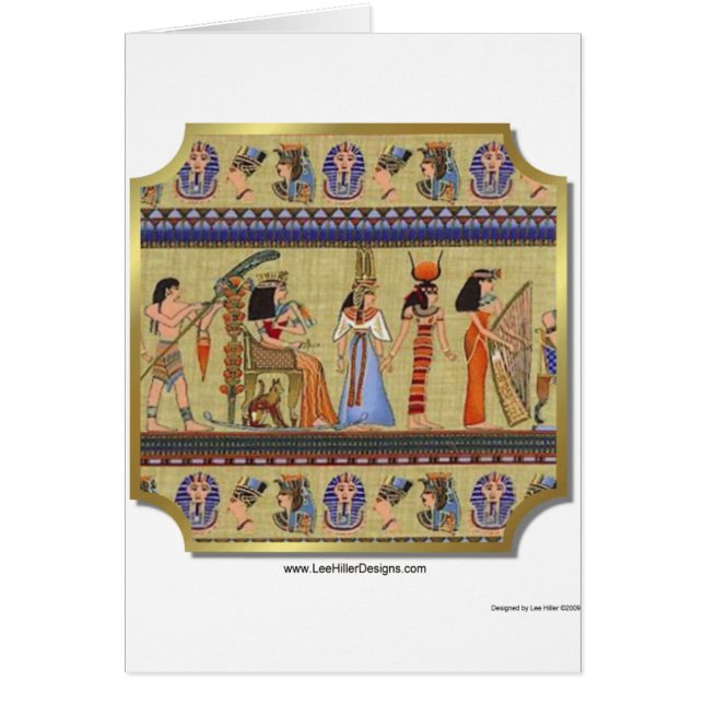 エジプトの象形文字のアパレル、ギフト収集品 (正面)