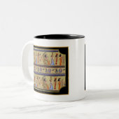 エジプトの象形文字シリーズIIアパレルギフト ツートーンマグカップ (正面左)