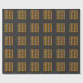 エジプトの象形文字シンボルや象徴考古学芸術 ラッピングペーパー (フラット)