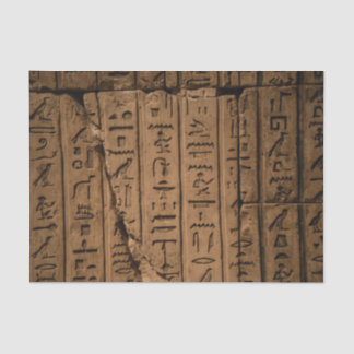 エジプトの象形文字ティシューペーパー 薄葉紙