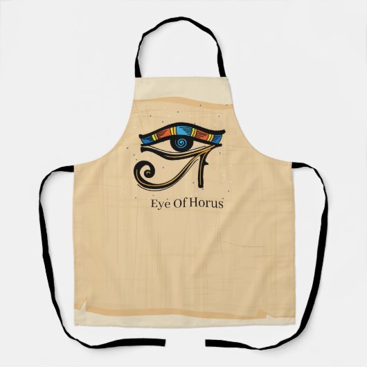 エジプトの象形文字パピルスのホロスの眼 エプロン (正面)