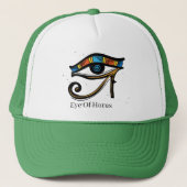 エジプトの象形文字パピルスのホロスの眼 キャップ (正面)