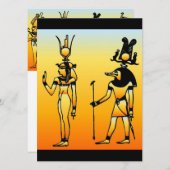 エジプトの象形文字 (正面/裏面)