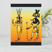 エジプトの象形文字 (スタンド正面)