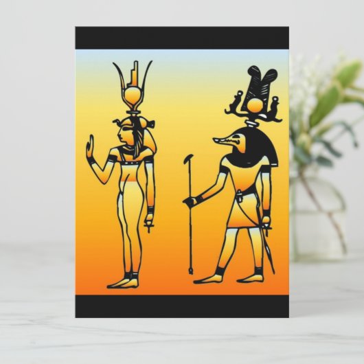 エジプトの象形文字 (スタンド正面)