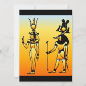 エジプトの象形文字 (正面)