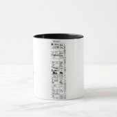 エジプトの象形文字 マグカップ (中央)