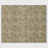 エジプトの象形文字 ラッピングペーパー (フラット)