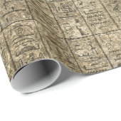 エジプトの象形文字 ラッピングペーパー (ロールコーナー)