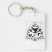 エジプトの象形文字 – Eye of Horus キーホルダー (正面)