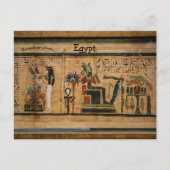 エジプトの象形芸術 ポストカード (正面)