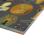 エジプトの象形記号パターンpharaoh カッティングボード (角)