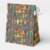 エジプトの象形記号パターンpharaoh フェイバーボックス (裏面サイド)